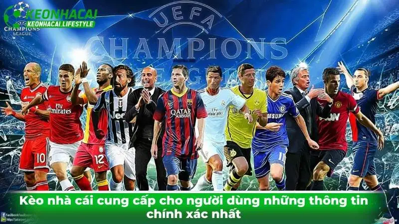 Kèo nhà cái cung cấp cho người dùng những thông tin chính xác nhất